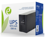 Gembird Energenie Zasilacz awaryjny UPS 1200 VA (720W) obu. metalowa - 1099870 - zdjęcie 4
